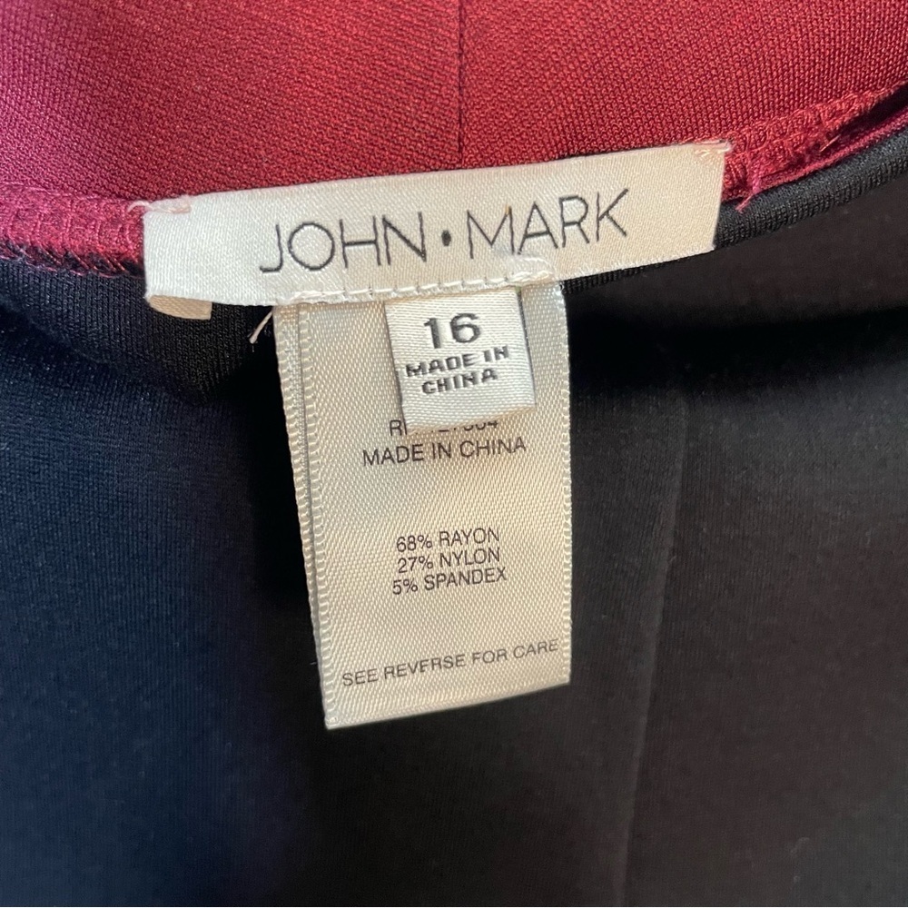 John•Mark NWT Bundle Dress/Office Pull On Black Trousers - Picture 3 of 9